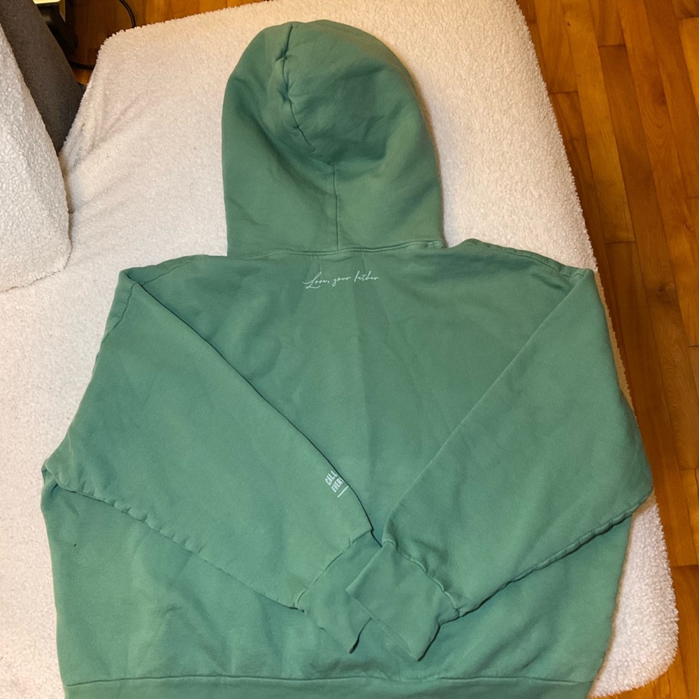Alex Cooper Call Her Daddy ‘Unwell’ Green Hoodie - Picture 8 of 11